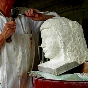 stage et cours de modelage/sculpture pierre