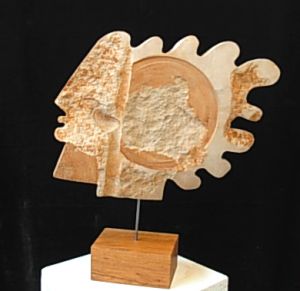 exposition de sculptures de Pierre Carcauzon et peintures d'Eve Houdart 