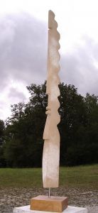 exposition de sculptures de Pierre Carcauzon