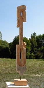 exposition Pierre Carcauzon. sculpteur