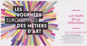 journées europennes des metiers d'art 2014